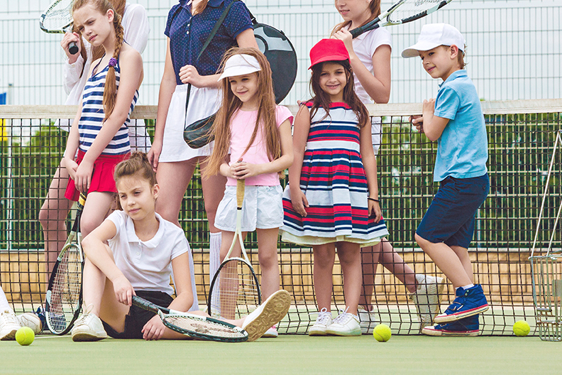 In den gemischten Dunlop Spielklassen spielen die jüngsten Mitglieder des Tennisclubs Pfarrkirchen.